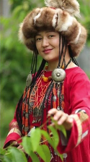 national costume of Kazakhstan#national #kazakhstan #world #ideas #discovery #vlog