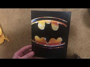 BATMAN 1989 DVD unboxing
