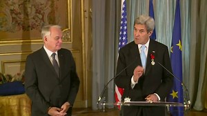 U.S. Secretary of State John Kerry delivers remarks after accepting the Legion Honor Award in Paris, France. | U.S. Department of State