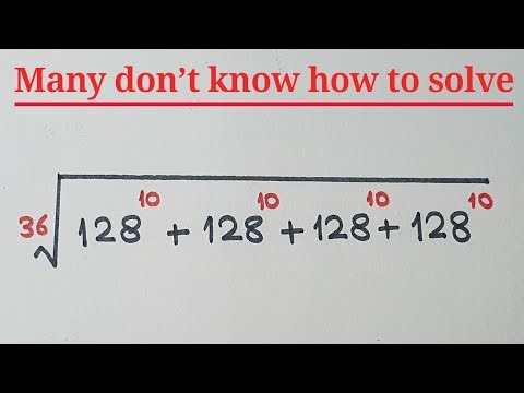 American| Can you solve this?| Math Olympiad