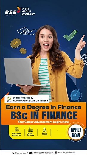 Start Your Financial Journey with BSc Finance at #bseinstitute