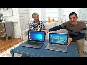 HP 17" Touch Laptop Intel N200 4GB RAM 128GB SSD w/ HP Smart Friend on QVC