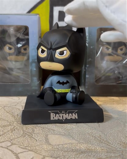 Batman Bobblehead Re-Stocked Size - 13 Cm Buy This Batman Bobble Head Only at 650/= Taka… Can use it as a mobile stand too.. Suitable For Cars (We will Provide Double sided Stickers) Order Now.. | Plutonic