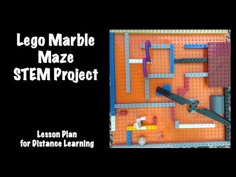 Lego Marble Mazes STEM Activity and Lesson Plan for Distance Learning