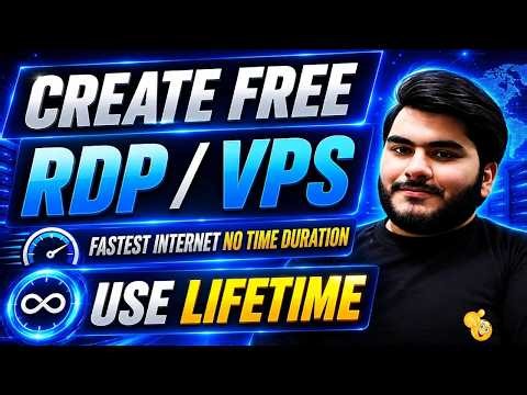 How To Create Free RDP For Use Lifetime In 2026, Long Duration Free RDP, Get Free VPS/RDP, Free RDP