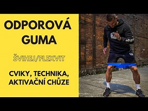 Cvičení s Odporovou Gumou - FLEXVIT