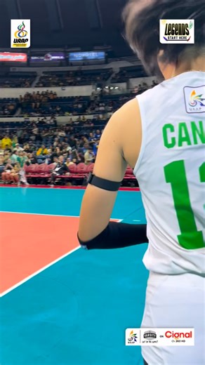 THE MOMENTS WE LIVE FOR 🫶🫶🫶 Angel Canino meets a young fan of hers following DLSU’s 🏹 four-set win over Ateneo! #LegendsStartHere | #UAAPSeason88 #StrengthInMotionHopeInAction | UAAP Varsity Channel