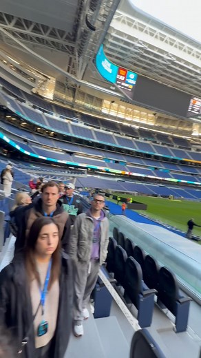18K views · 234 reactions | The Bernabéu Stadium is breathtaking! 85k seats, a retractable field and roof built over a nearly 80 year old stadium. Also, the premium seats are heated and have USB ports for charging. #RaiseHail | Commanders Squad CLT | Facebook