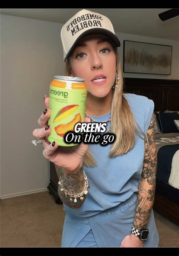 I am all about convenience as a busy mama so greens in a can ready to go… sign me the heck up!! 🙋🏼‍♀️ #greenspowder #greensinacan #momhacks #busymama #greensonthego
