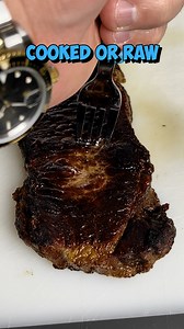 Over cooked or raw? #steak #food #yummy | Mrbigpull