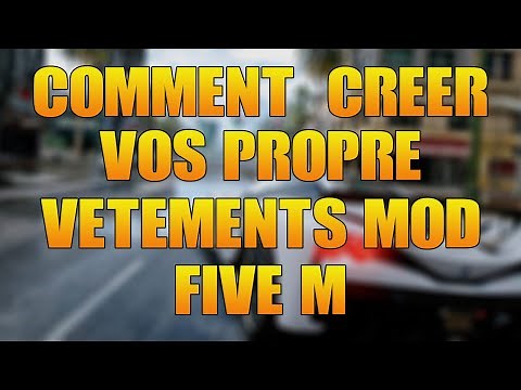 COMMENT CRÉER SES PROPRES VÊTEMENTS MODDER SUR FIVEM ? (tutoriel fivem)
