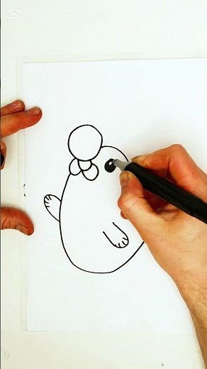How to Draw a Baby Seal – Easy & Fast!
