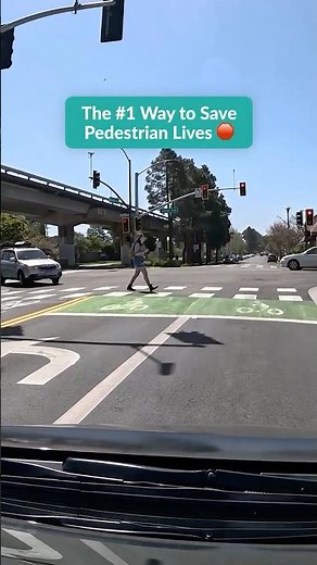 The #1 Way to Save Pedestrian Lives 🛑