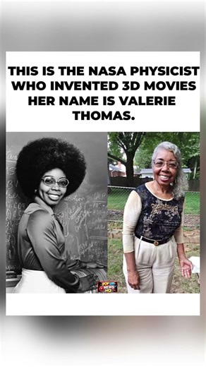 👩‍🔬🎥 Meet Valerie Thomas — The NASA Physicist Who Invented 3D Movies 😮🔥#shorts