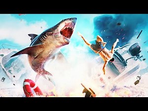 Giant Shark Megalodon Eats Entire Boat Crew in Maneater?!