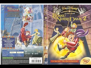 Debut de Walt Disney's Le Bossu de Notre Dame 2 - Le Secret de Quasimodo (film 2002)(DVD FR)