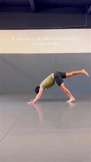 If you are a Jiu Jitsu Practitioner, try this flow. It’s a blend of Yoga and Jiu Jitsu movements meant to test your balance and flexibility through spinal twists, single leg poses and hip opening movements. Go through the whole flow on one side facing one direction, and when you switch directions towards the end of the flow you’ll go through the flow on the other side facing the opposite direction. Leave a comment sharing your experience 🙌🏼#jiujitsuflo #jiujitsu #yoga | Jiu Jitsu FLO