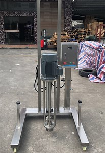 [Hot Item] Industrial 3kw Portable Type Pneumatic Homogenizer Equipment for Shampoo Mixing