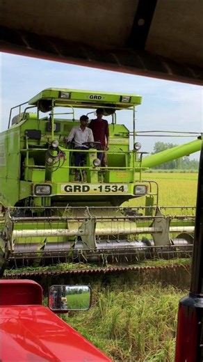 GRD combine #combine #harvestermachine #combinemachine #combineharvester #harvesterwala#tranding