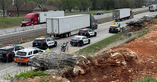 Pedestrian hit by semi on I-44 in Springfield