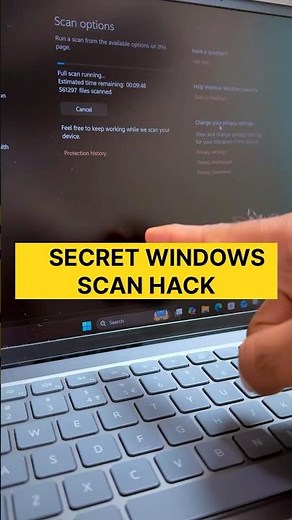 How to Find Hidden Viruses in Your PC (Secret Scan!)#computertips #shorts