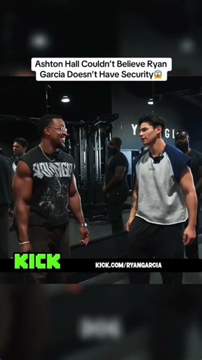Ashton Hall Couldn’t Believe Ryan Garcia Doesn’t Have Security😱#ryangarcia