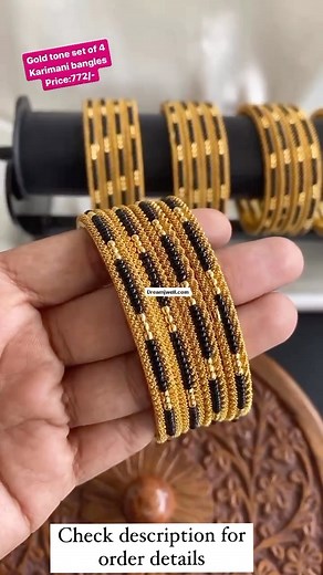 8.7K views · 50 reactions | Karimani bangles restocked for Onam! Use...