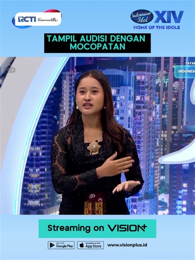 Penampilan yang buat judges kagum Streaming ‘Indonesian Idol XIV’ selengkapnya di @visionplusid! 📲 #IndonesianIdolXIV #IndonesianIdoldiVisionPlus #VisionPlus #StreamingUntukSemua