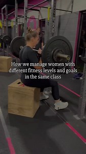 At KFIT, our community includes women just starting out, women training for performance, women who love a social sweat, and plenty who fall somewhere in between. Every class, every woman, will look a little different, and that’s the point. Instead of forcing the same for all, our coaches adjust the intent of the workout in ❗️real time❗️ Why? Intensity is a progression, just like load. Before you can safely hit max effort, you have to earn it by first building a foundation of movement quality and