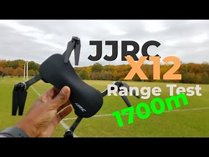 JJRC X12 Aurora (CFly Faith, Eachine EX4) Range Test (1700 meters??)