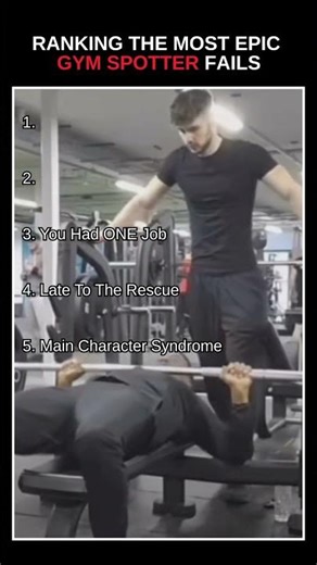 Ranking The Most EPIC Gym Spotter Fails