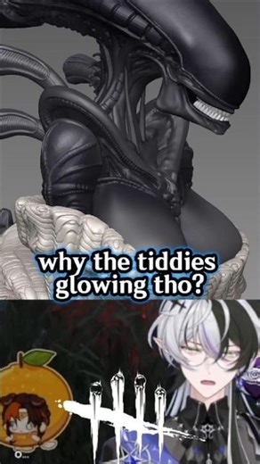 Vtuber gets Pregenante in DBD #shorts #gamingclips