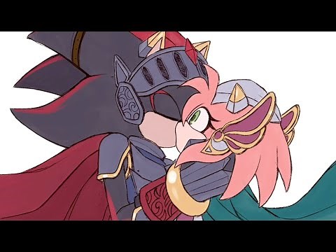 Sir Shadow Kisses Lady Amy (ShadAmy Comic Dub)