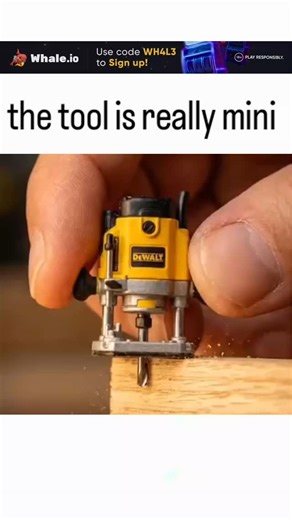 perce_ptiveyed on Instagram: "This reply comments on a viral video from @The post shares a 16-second video of functional 1:10-scale replicas of a DeWalt trim router and Bosch orbital sander precisely shaping balsa wood, demonstrating intricate hobbyist engineering in miniature form. Uploaded by Indonesian creator @YHidayat18088 on 6 February 2026, it has rapidly gained 476,000 views and 2,200 likes, prompting replies that question its authenticity due to perceived unnatural sanding marks resembl