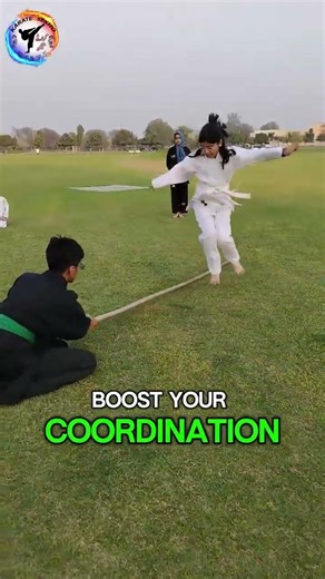 Master Control & Coordination with Stick Jumps #karatesekho #martialarts #karate