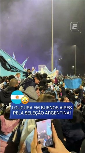 POV: VOCÊ ESTÁ NO MEIO DA TORCIDA DA ARGENTINA RECEBENDO A SELEÇÃO VICE DA COPA! 🤯🇦🇷👏