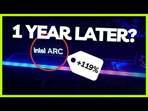 Intel ARC A770 One Year Later with 119% performance BOOST?