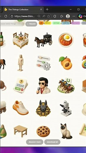 Download High-Quality 3D PNG Icons for Free 🧊