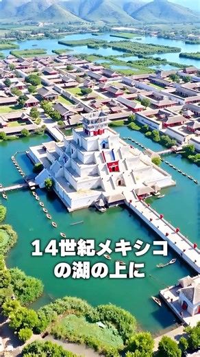 湖上に築かれた「不滅の補給線」。アステカ帝国の人口爆発を支えた、驚異の農業システム。