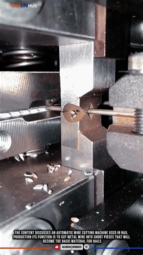 Innovation Automatic Wire Cutter: High Speed, Material Efficiency, Uniform Cuts #tech