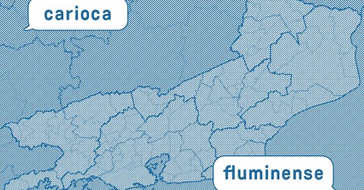 Qual é a origem da palavra "carioca"? E "fluminense"?