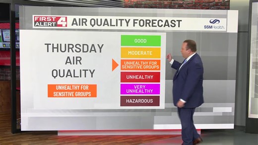 11K views · 77 reactions | Spot Rain Possible West of St. Louis Today, Rain Chances Continue Through Weekend and Beyond | KMOV | Facebook
