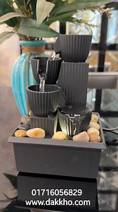 LED Fountain ⛲ Call/WhatsApp: 01716056829 #homedecor #fountain #waterfall | Dakkho - দক্ষ