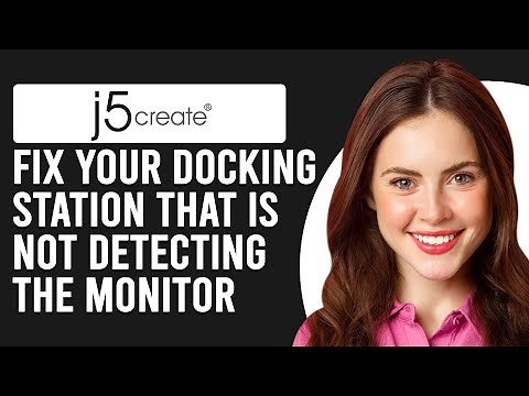 How To Fix Your J5Create Docking Station That Is Not Detecting The Monitor (The Causes & Solutions!)