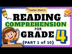 Grade 4 Reading Comprehension Part 1 of 10 (DEveloping Reading Power | Teacher Share's #reading