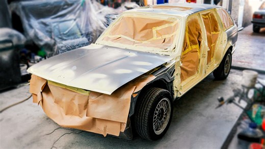 I restored the BMW E30: Dents be gone! 🚗✨