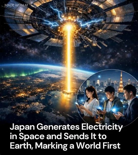 Japanese researchers reached a major milestone in 2025 by producing electricity in orbit and sending it wirelessly back to Earth. Solar panels in space collected nonstop sunlight, turned it into energy, and transmitted it to receivers below using microwave beams—proving that space-based solar power can work outside the lab. Unlike systems on the ground, panels in space never face clouds, weather, or nighttime, meaning they can generate power around the clock. The breakthrough points toward clean