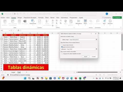 How to make a pivot table