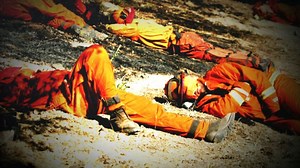 Firefighters, inmates fight California wildfires