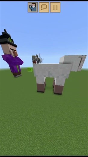 estatua de oveja en Minecraft. #viral #minecraft #minecraftbuilding